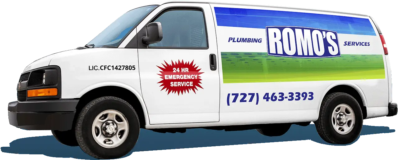 Romo's Plumbing Van