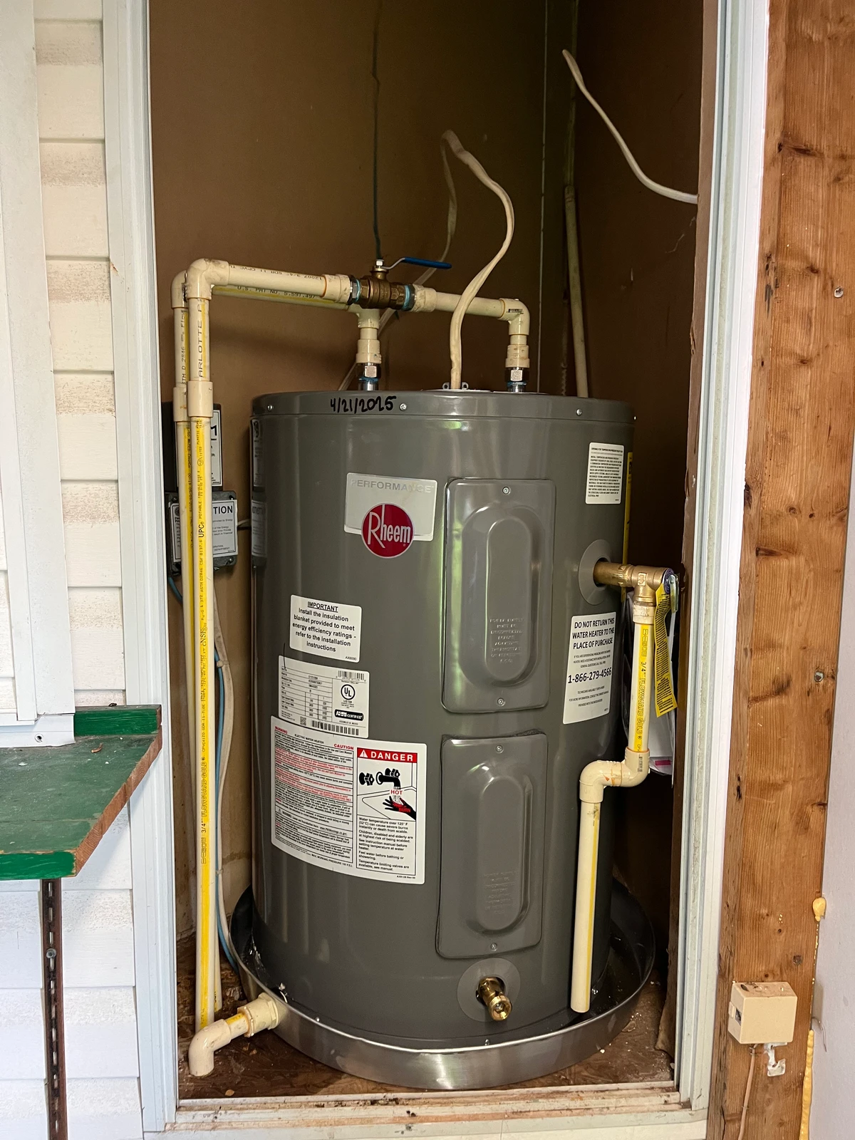30-Gallon Water Heater Replacement in Mobile Home – Largo