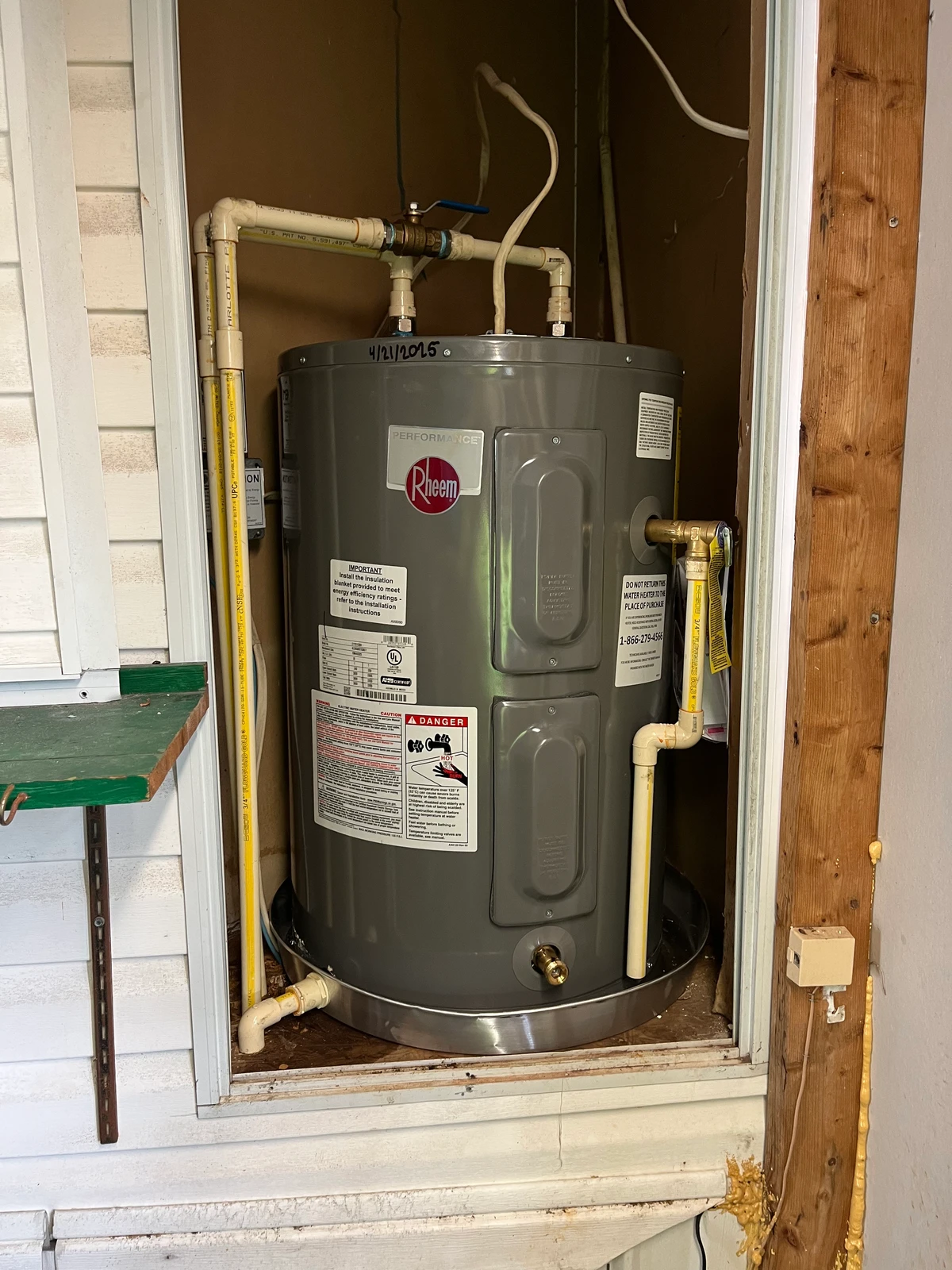 30-Gallon Water Heater Replacement in Mobile Home – Largo