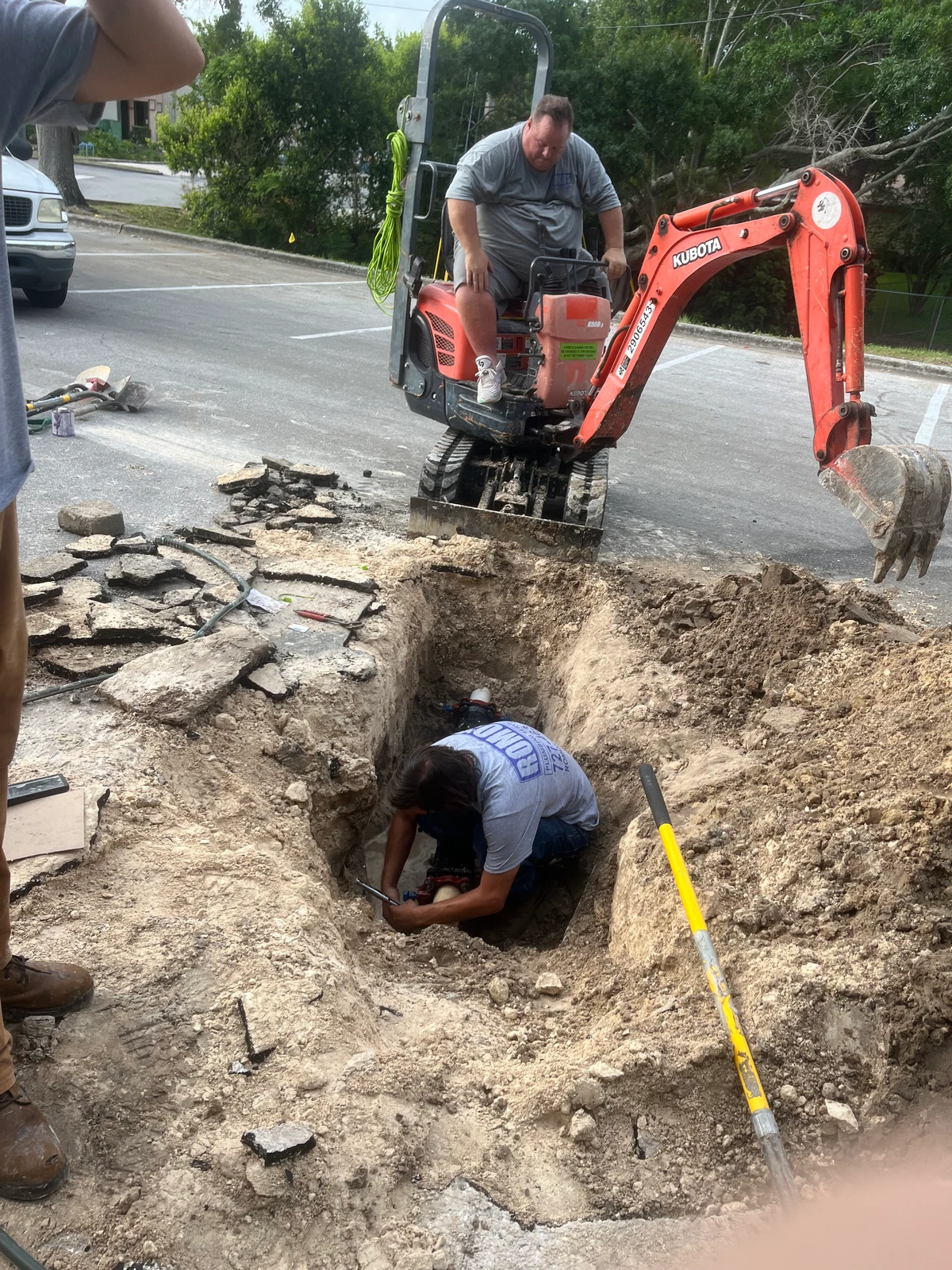 Emergency 3-Inch Water Main Break Repair in Seminole, FL