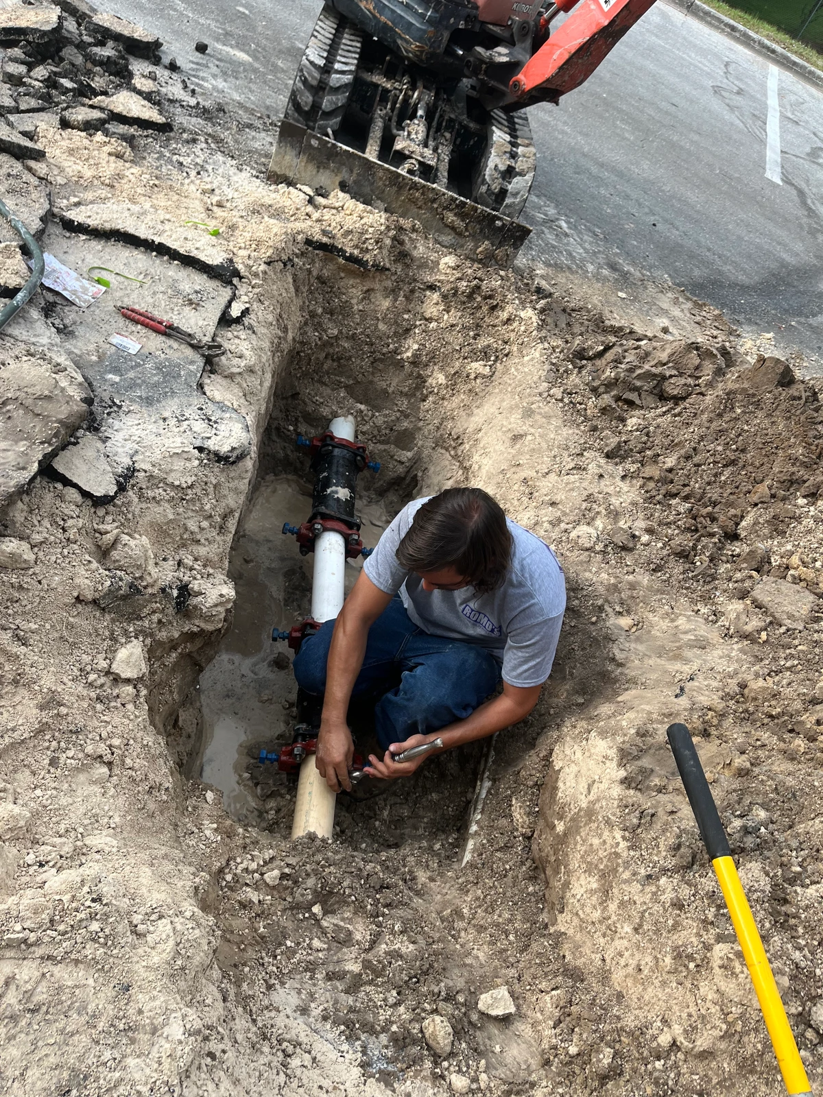 Emergency 3-Inch Water Main Break Repair in Seminole, FL