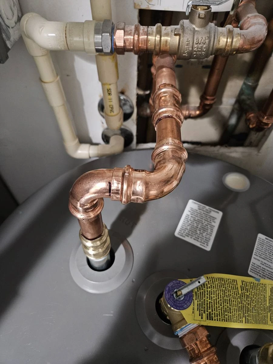 Water Heater Installation Project in Indian Rocks Beach