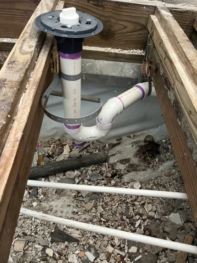 Toilet Flange & Shower Drain Installation St. Petersburg