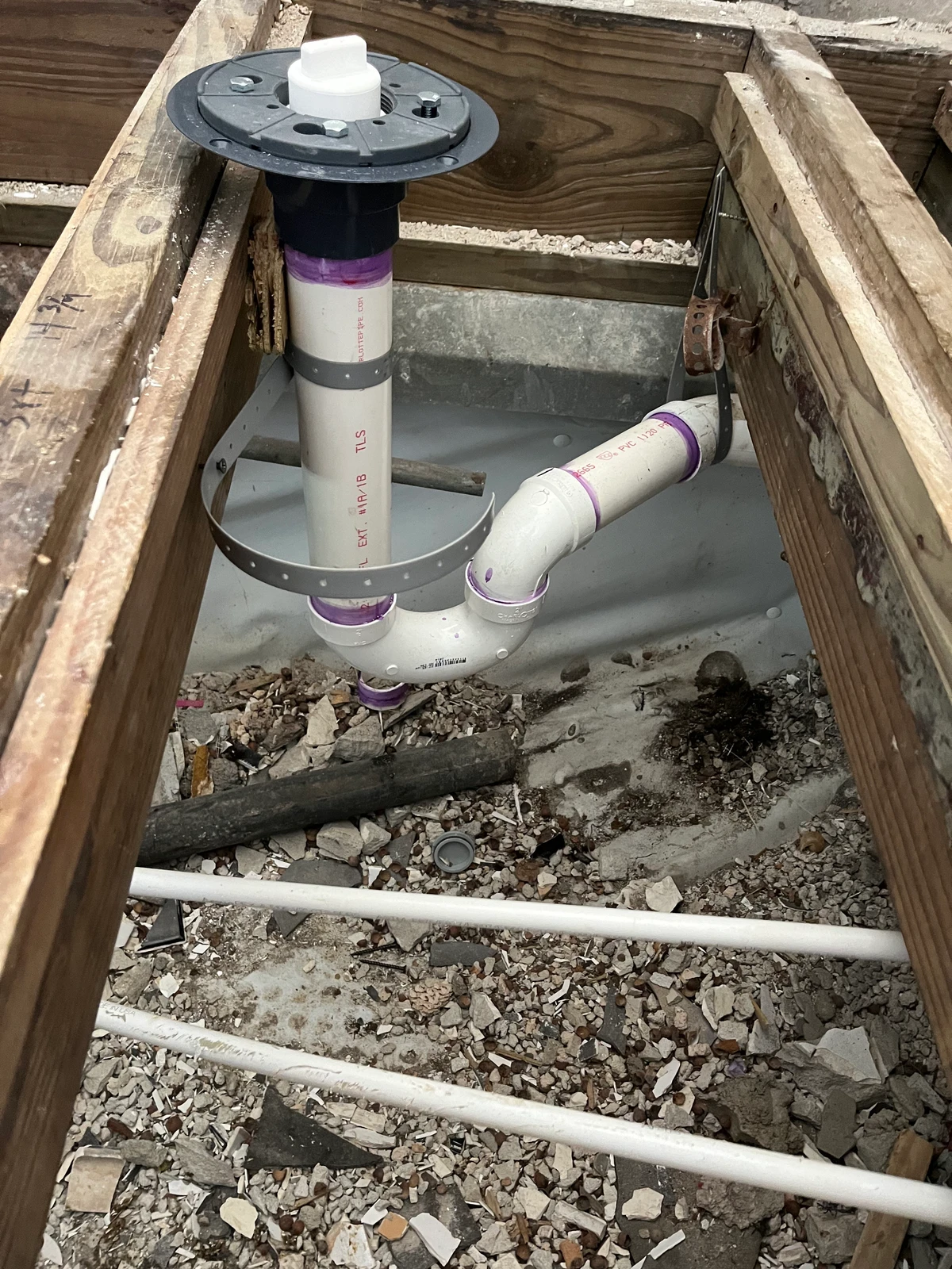 Toilet Flange & Shower Drain Installation St. Petersburg